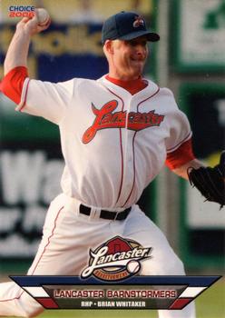 2006 Choice Lancaster Barnstormers #23 Brian Whitaker Front