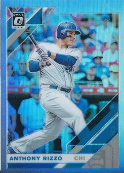 2019 Donruss Optic - Holo #187 Anthony Rizzo Front