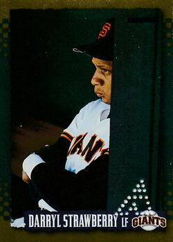 1995 Score - Gold Rush Redeemed Stamped #209 Darryl Strawberry Front
