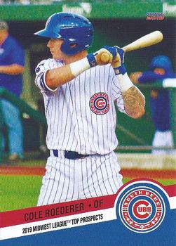 2019 Choice Midwest League Top Prospects #04 Cole Roederer Front