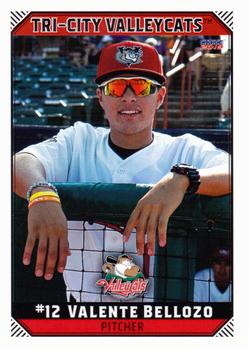 2019 Choice Tri-City ValleyCats #02 Valente Bellozo Front