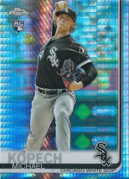 2019 Topps Chrome - Prism Refractor #17 Michael Kopech Front