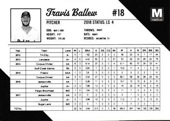 2018 Fargo-Moorhead RedHawks #NNO Travis Ballew Back
