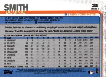 2019 Topps - All-Star Game #388 Dominic Smith Back