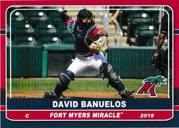 2019 Grandstand Fort Myers Miracle #NNO David Banuelos Front
