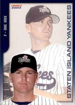 2004 Choice Staten Island Yankees #16 Mike Knox Front