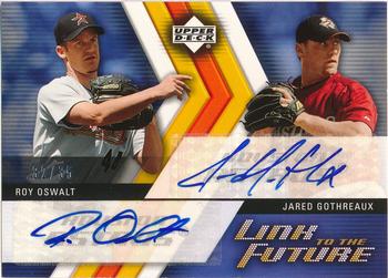 2005 Upper Deck Update - Link to the Future #LF-GO Jared Gothreaux / Roy Oswalt Front