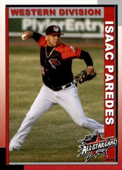 2019 Grandstand Eastern League All-Stars #NNO Isaac Paredes Front
