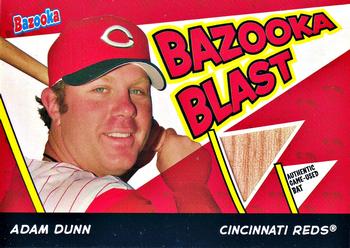 2006 Bazooka - Blasts Bat Relics #BBL-AD Adam Dunn Front