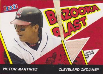 2006 Bazooka - Blasts Bat Relics #BBL-VM Victor Martinez Front