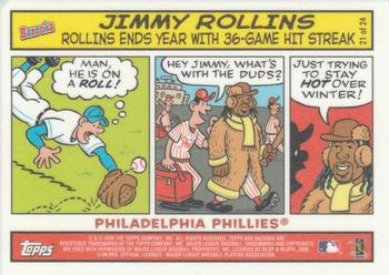 2006 Bazooka - Comics #21 Jimmy Rollins Front