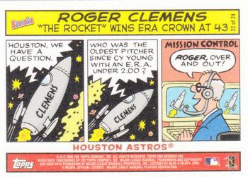 2006 Bazooka - Comics #22 Roger Clemens Front