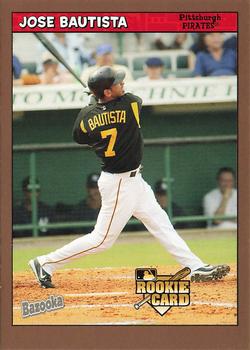 2006 Bazooka - Gold Chunks #217 Jose Bautista Front
