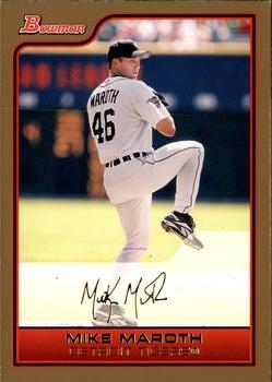 2006 Bowman - Gold #98 Mike Maroth Front