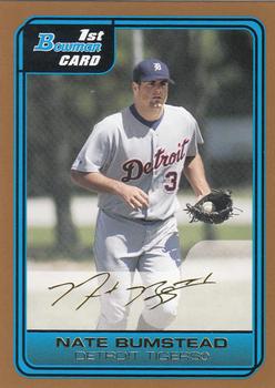 2006 Bowman - Prospects Gold #B74 Nate Bumstead Front