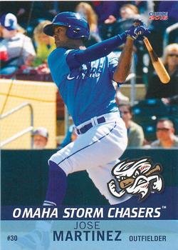 2016 Choice Omaha Storm Chasers #19 Jose Martinez Front