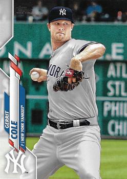 2020 Topps #68 Gerrit Cole Front
