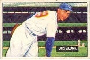1951 Bowman #231 Luis Aloma Front
