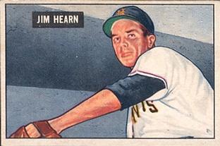 1951 Bowman #61 Jim Hearn Front