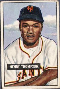 1951 Bowman #89 Henry Thompson Front
