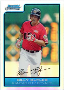 2006 Bowman Draft Picks & Prospects - Chrome Futures Game Prospects Refractors #FG36 Billy Butler Front
