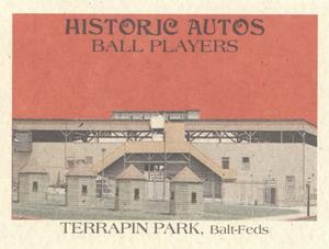 2019 Historic Autographs The Federal League #60 Terrapin Park Front