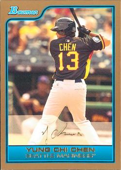2006 Bowman Draft Picks & Prospects - Futures Game Prospects Gold #FG30 Yung-Chi Chen Front