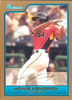 2006 Bowman Draft Picks & Prospects - Futures Game Prospects Gold #FG31 Howie Kendrick Front