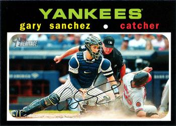 2020 Topps Heritage #5 Gary Sanchez Front