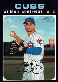 2020 Topps Heritage #241 Willson Contreras Front