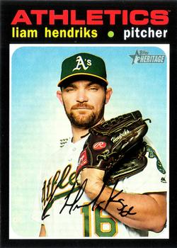 2020 Topps Heritage #472 Liam Hendriks Front