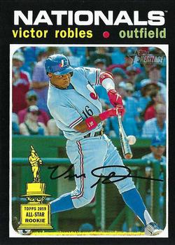 2020 Topps Heritage #497 Victor Robles Front