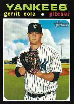 2020 Topps Heritage #501 Gerrit Cole Front