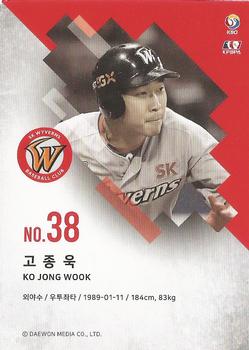 2019 SCC Premium Collection #SCCP1-19/021 Jong-Wook Ko Back