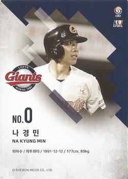 2019 SCC Premium Collection #SCCP1-19/150 Kyung-Min Na Back