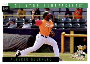 2019 Grandstand Clinton LumberKings #NNO Alberto Guerrero Front