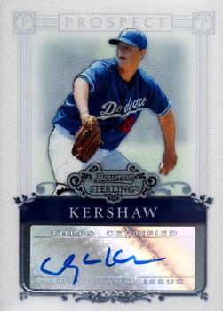 2006 Bowman Sterling - Prospects #BSP-CK Clayton Kershaw Front