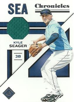 2019 Panini Chronicles - Chronicles Swatches #CS-KY Kyle Seager Front