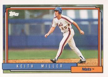 1992 Topps #157 Keith Miller Front