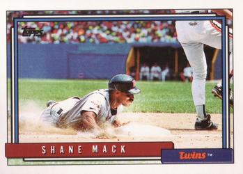 1992 Topps #164 Shane Mack Front
