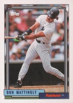 1992 Topps #300 Don Mattingly Front
