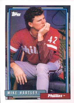 1992 Topps #484 Mike Hartley Front