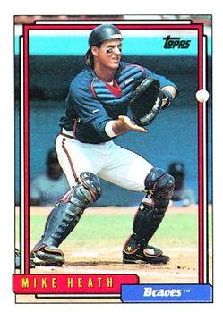 1992 Topps #512 Mike Heath Front