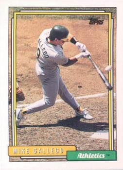 1992 Topps #76 Mike Gallego Front