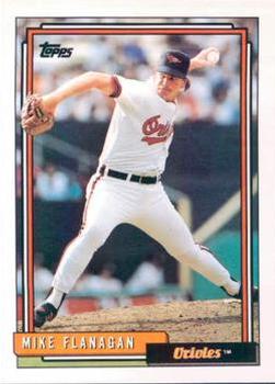 1992 Topps #218 Mike Flanagan Front