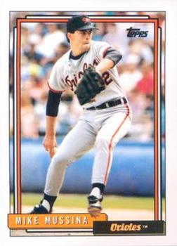 1992 Topps #242 Mike Mussina Front