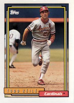 1992 Topps #275 Todd Zeile Front