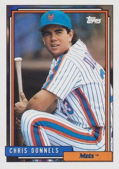 1992 Topps #376 Chris Donnels Front