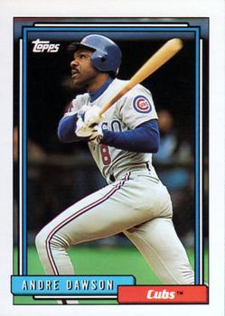 1992 Topps #460 Andre Dawson Front