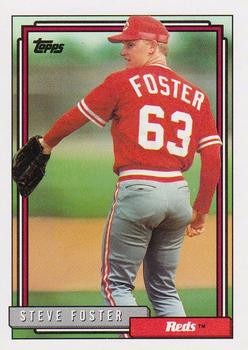 1992 Topps #528 Steve Foster Front